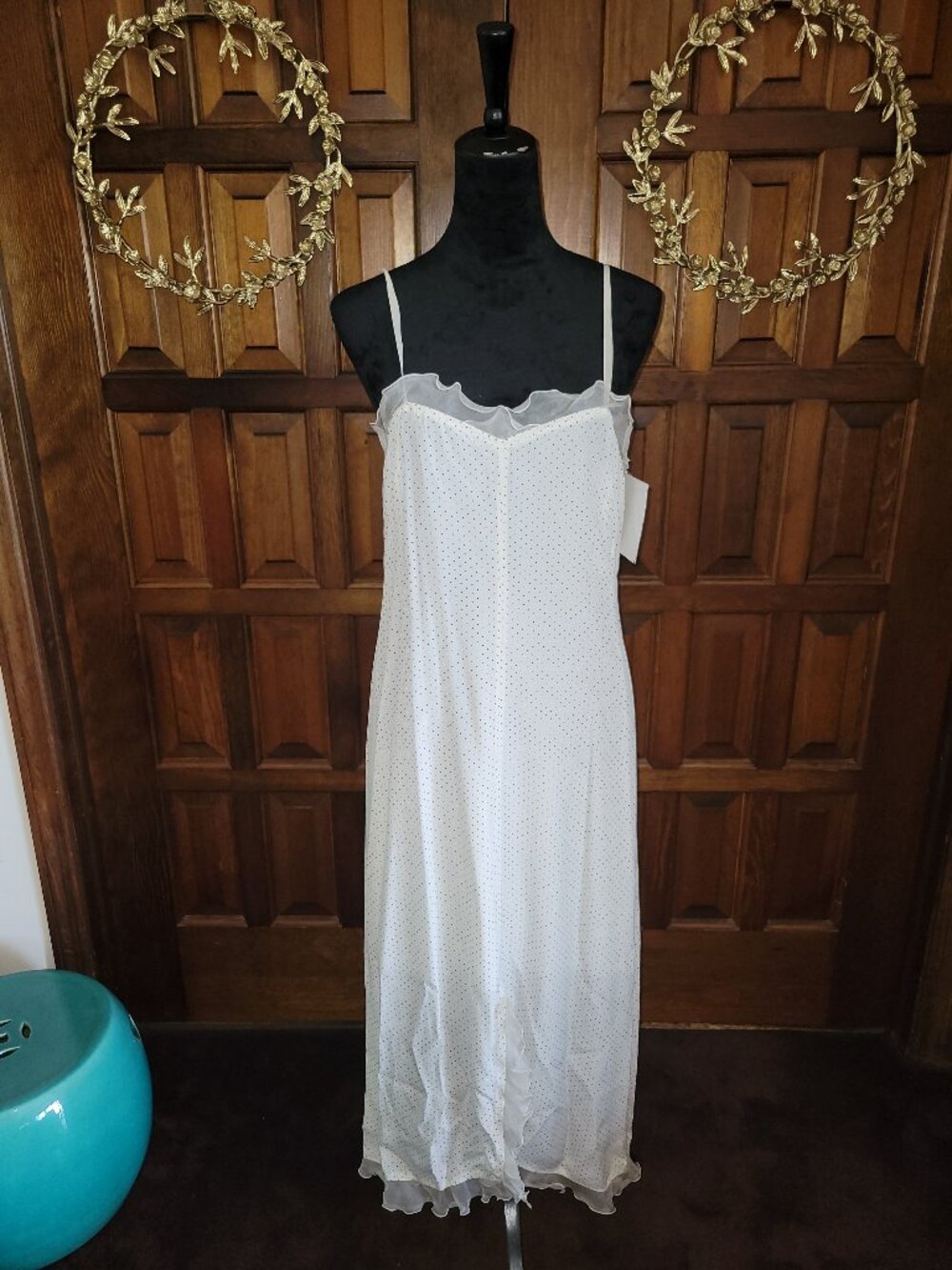 Strapped Summer Dress by Amuleti and Mariella Burani, Size 12